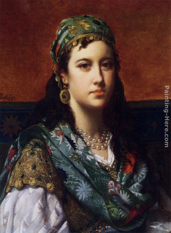 Jan Frederik Pieter Portielje An Oriental Beauty